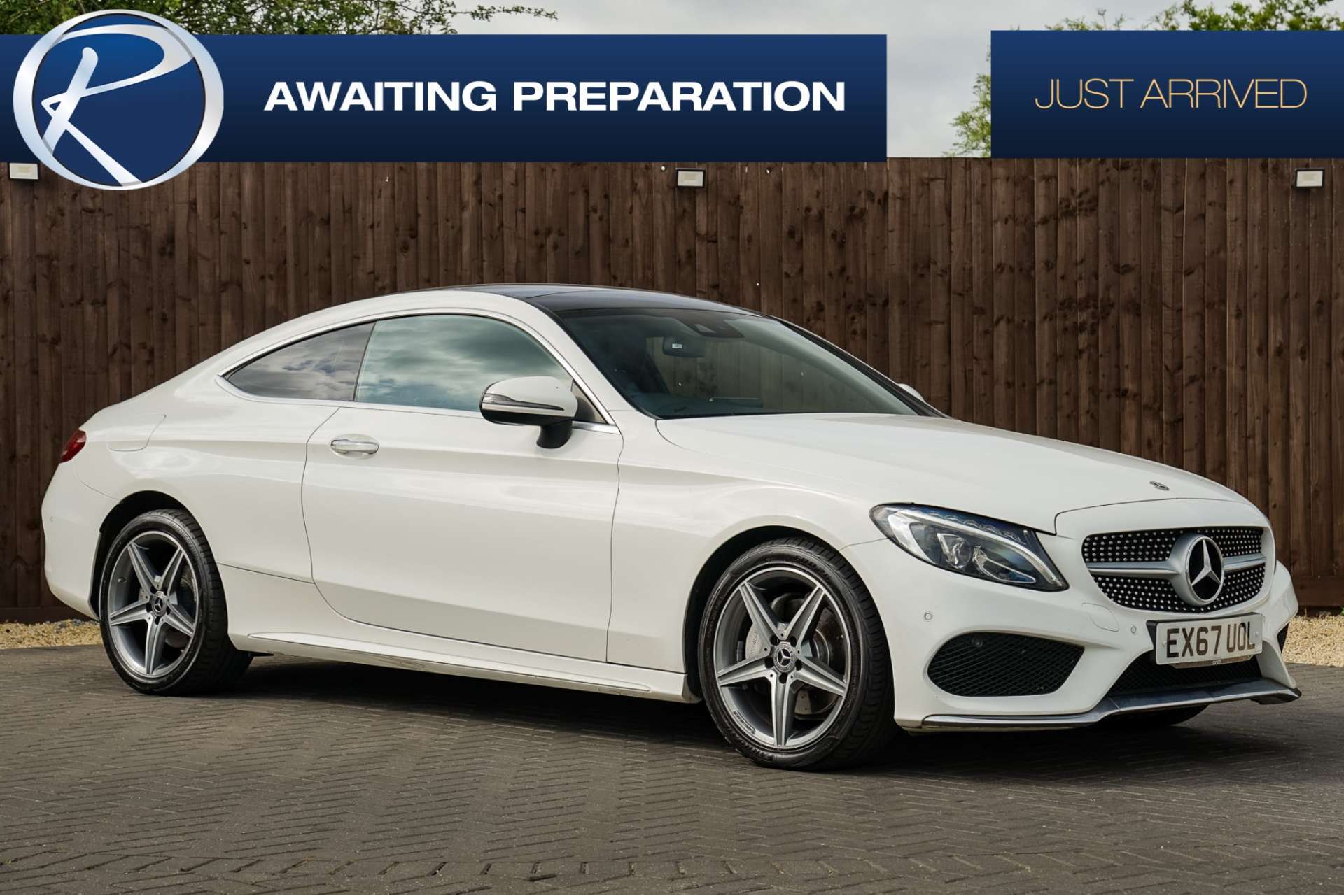 MERCEDES-BENZ C CLASS 2.1 C220d AMG Line (Premium Plus) Coupe 2dr Diesel G-Tronic+ Euro 6 (s/s) (170 ps) For Sale