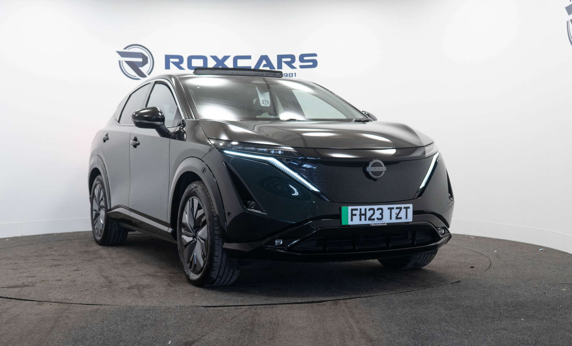 Green 2023 Nissan Ariya Hatchback Front-wheel drive Automatic
