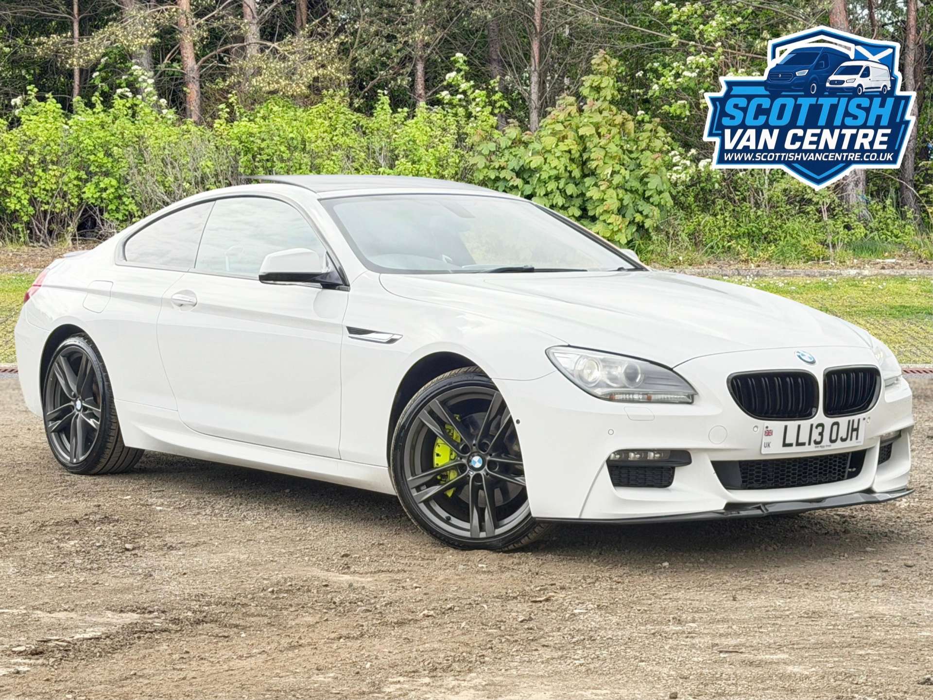 White 2013 BMW 6 Series Saloon Rear-wheel drive Automatic