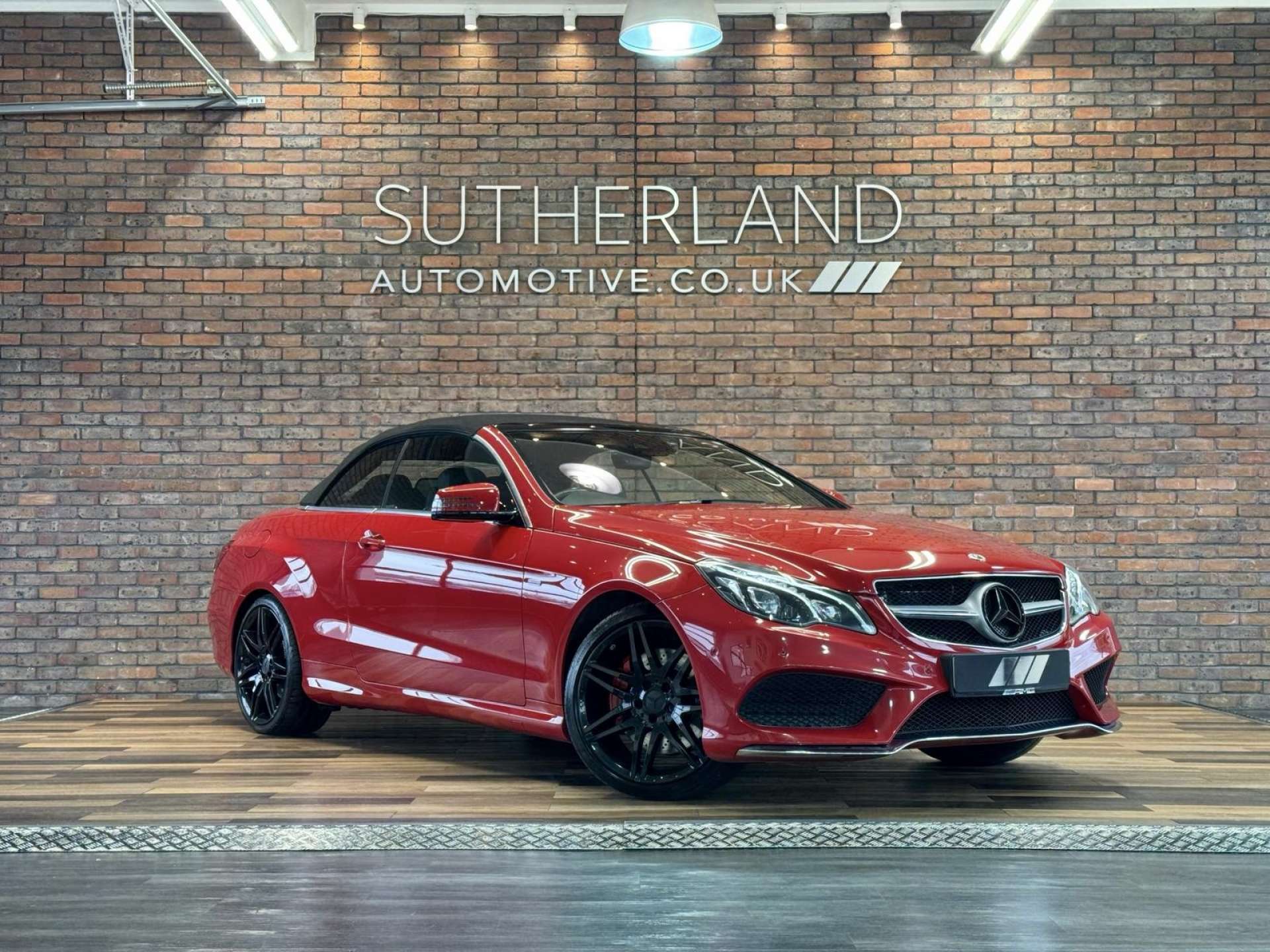 2015 E CLASS 3.5 E400 AMG LINE AUTO 2DR 25,889 MILES 2015 RED PETROL AUTOMATIC... photo