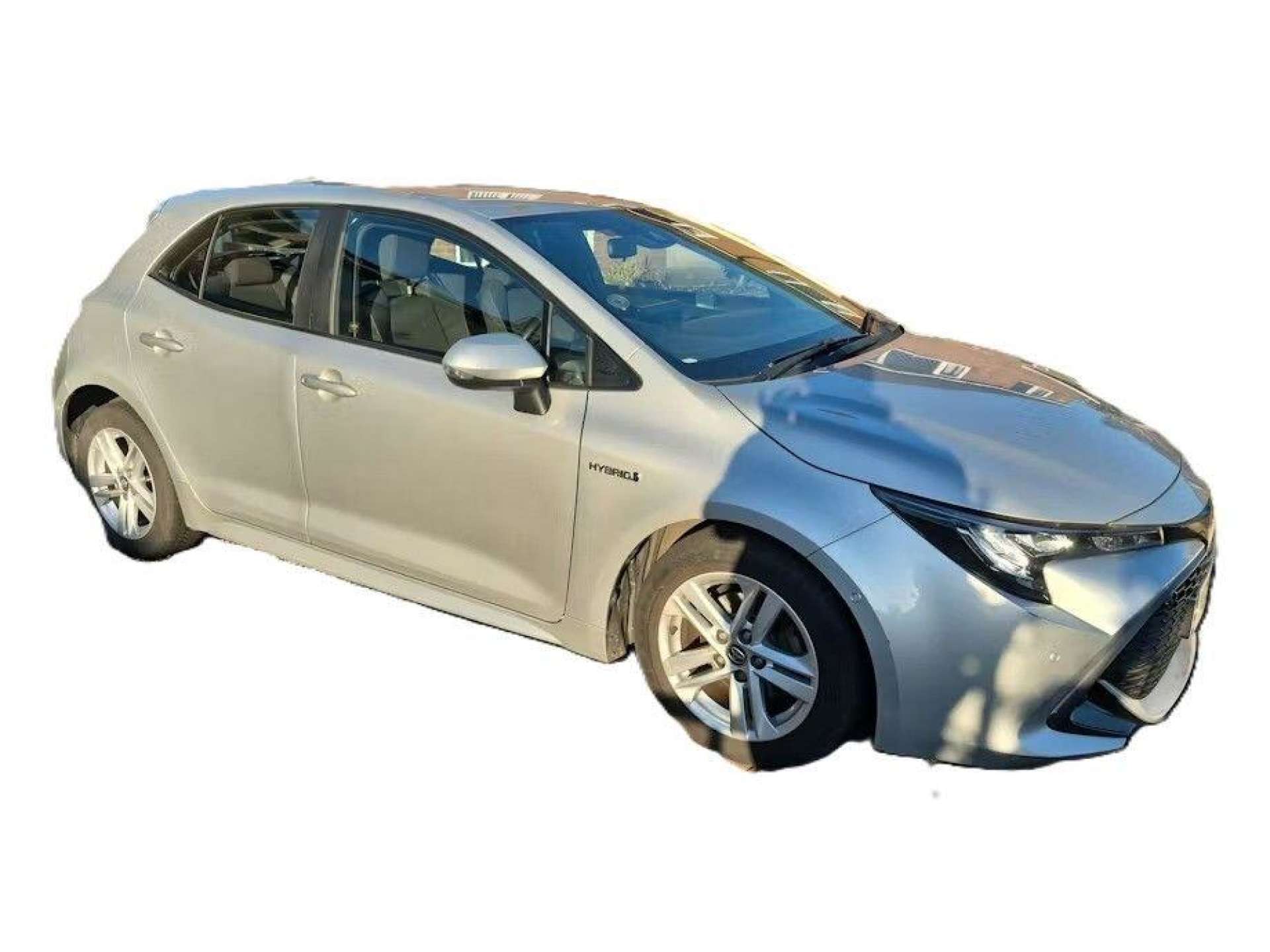Silver 2019 Toyota Corolla 1.8 VVT-i Icon (Spare Wheel) Hatchback 5d Hatchback Front-wheel drive Automatic