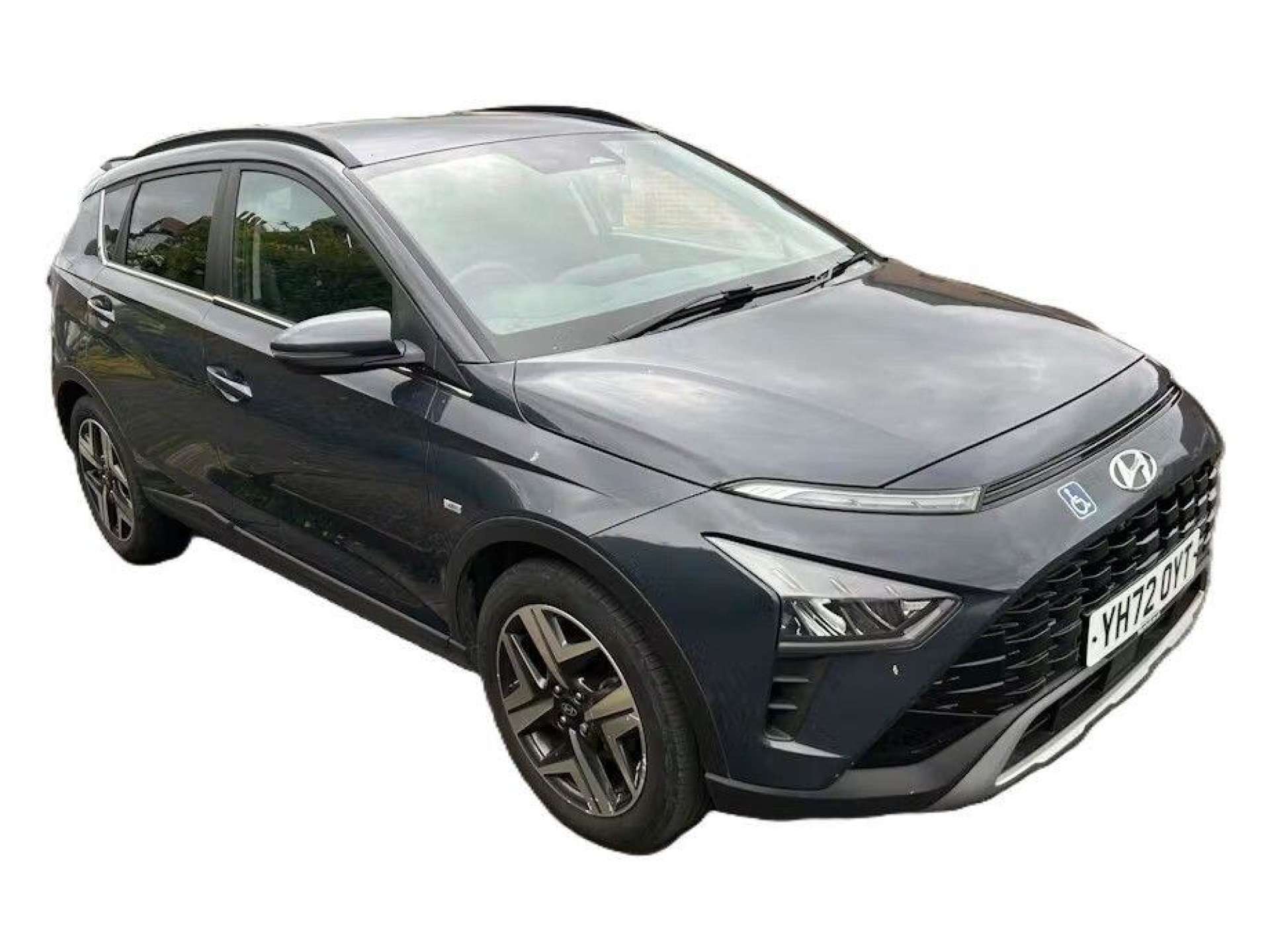 Grey 2022 Hyundai Bayon 1.0 T-GDi Premium (100ps) DCT Hatchback Front-wheel drive Automatic