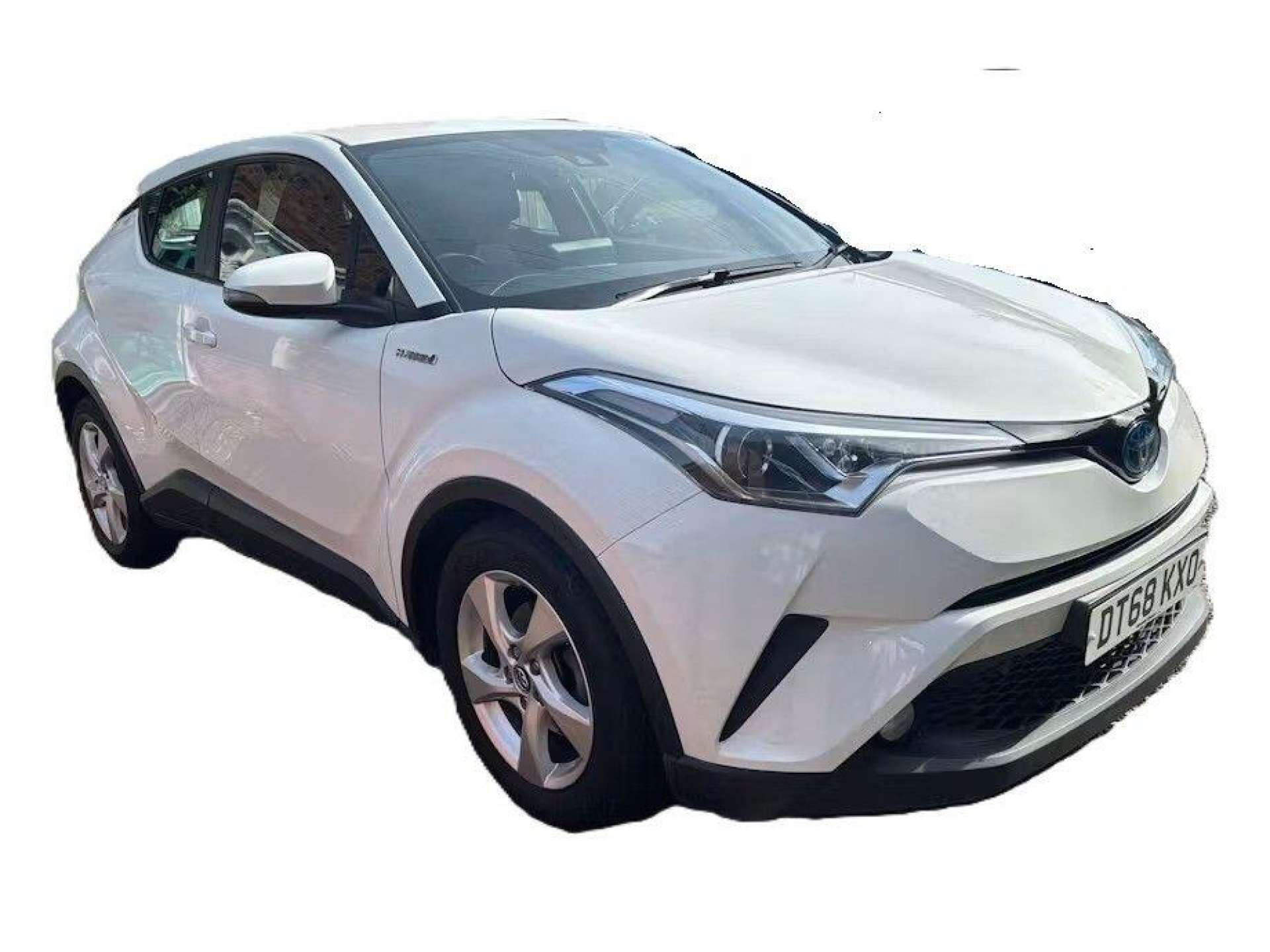 White 2019 Toyota C-HR 1.8 VVT-i Icon Hatchback Front-wheel drive Automatic