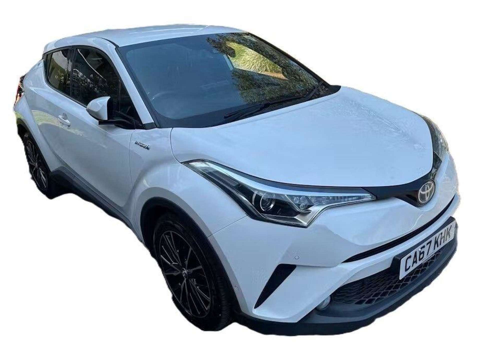 White 2018 Toyota C-HR 1.8 VVT-i Excel Hatchback Front-wheel drive Automatic