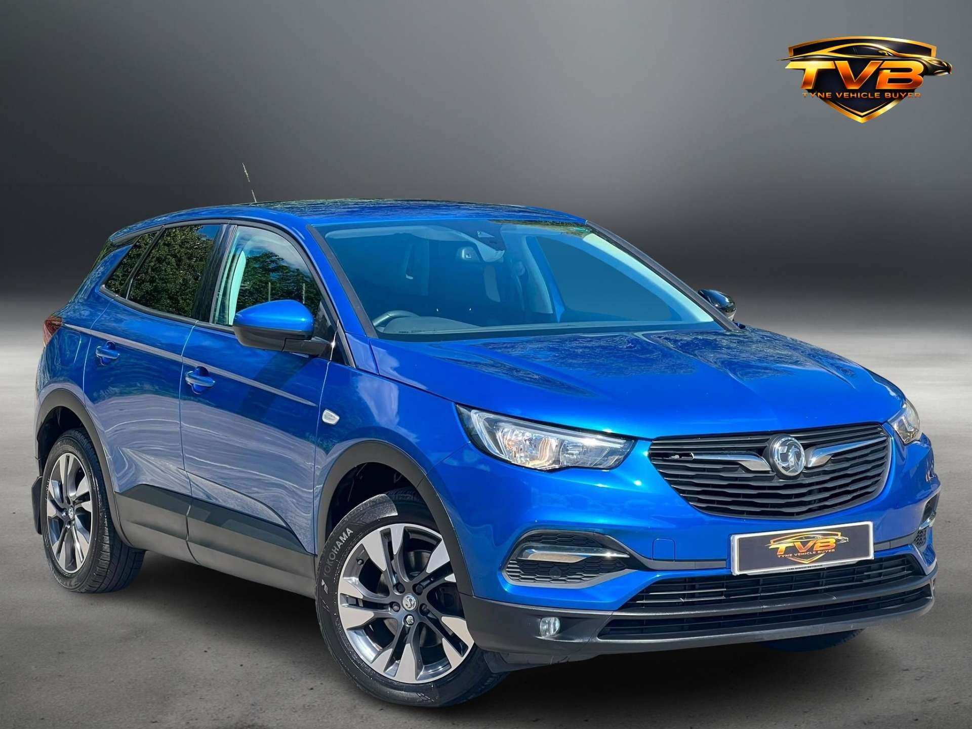 Blue 2018 Vauxhall Grandland X Hatchback Front-wheel drive Manual