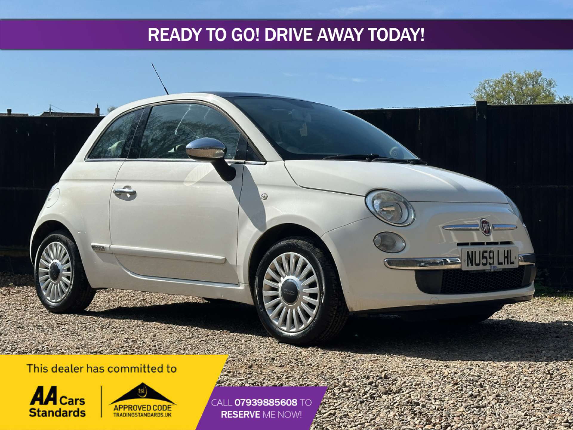 FIAT 500 1.2 500 Lounge 3dr