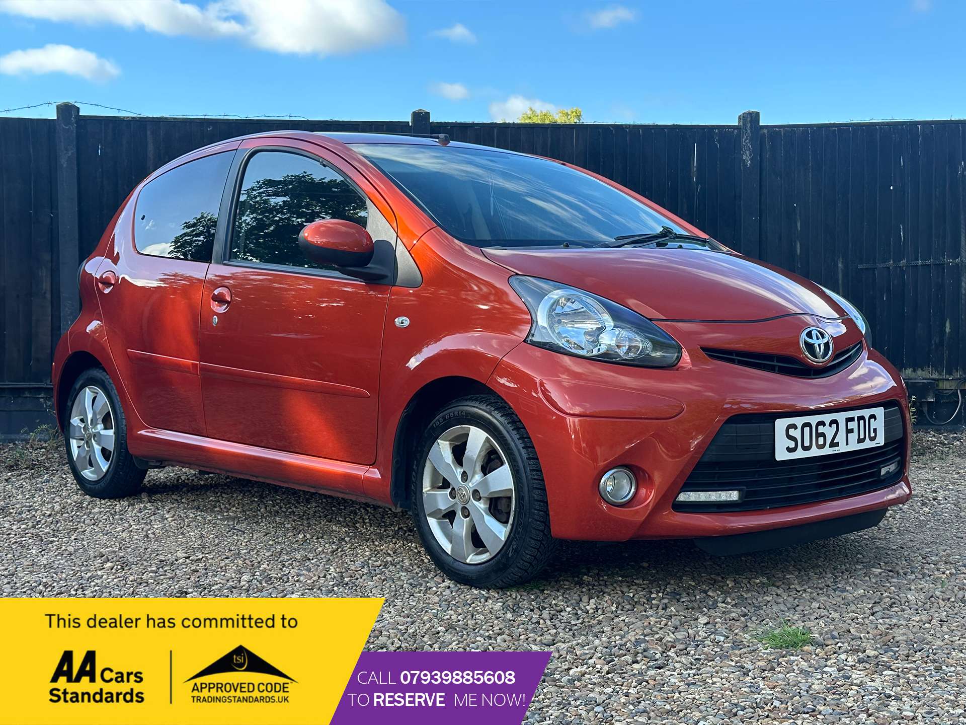 TOYOTA AYGO 1.0 Aygo VVT-i Fire 5dr