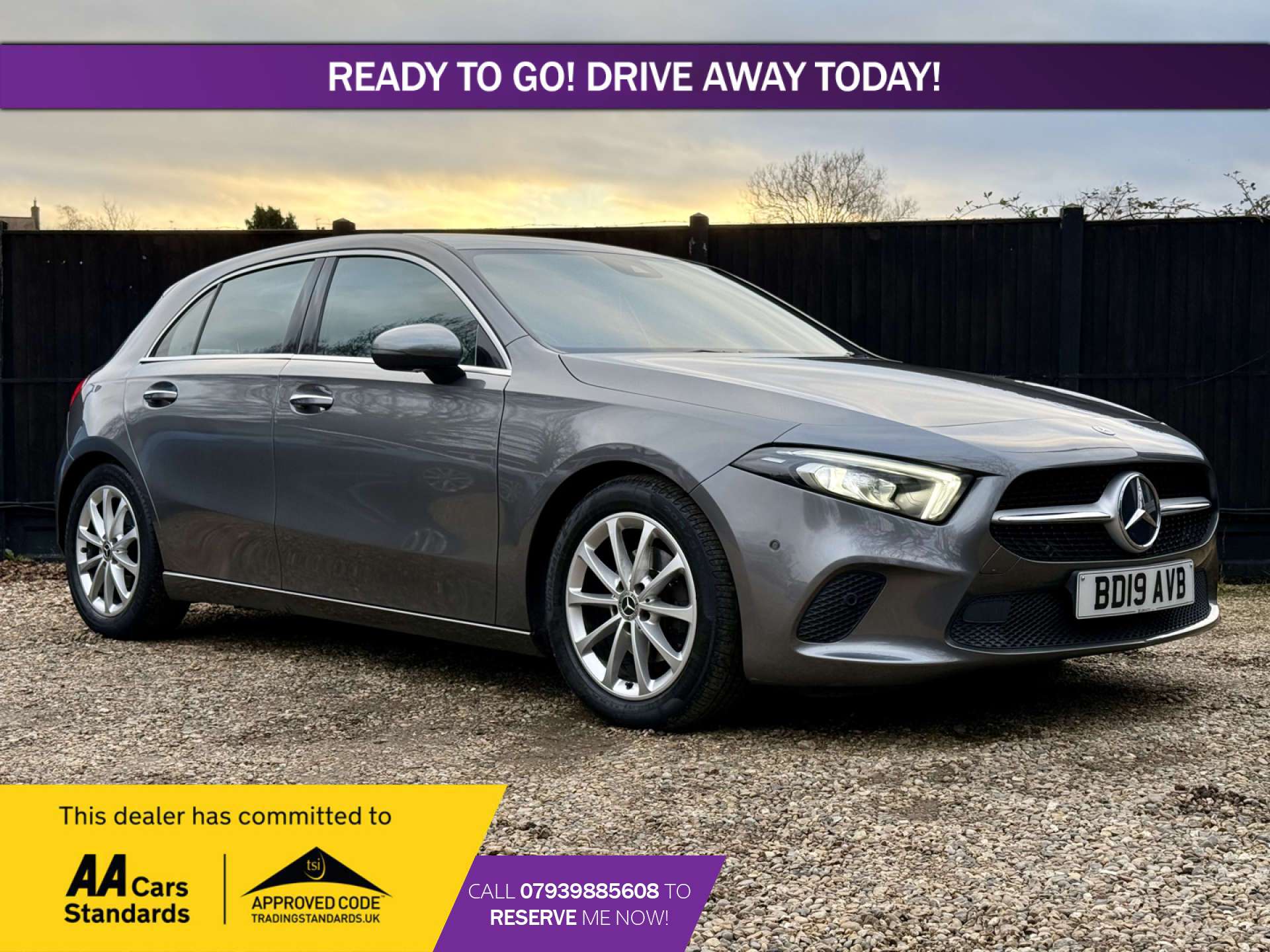 MERCEDES-BENZ A-CLASS 1.5 A 180 D Sport Premium Auto 5dr
