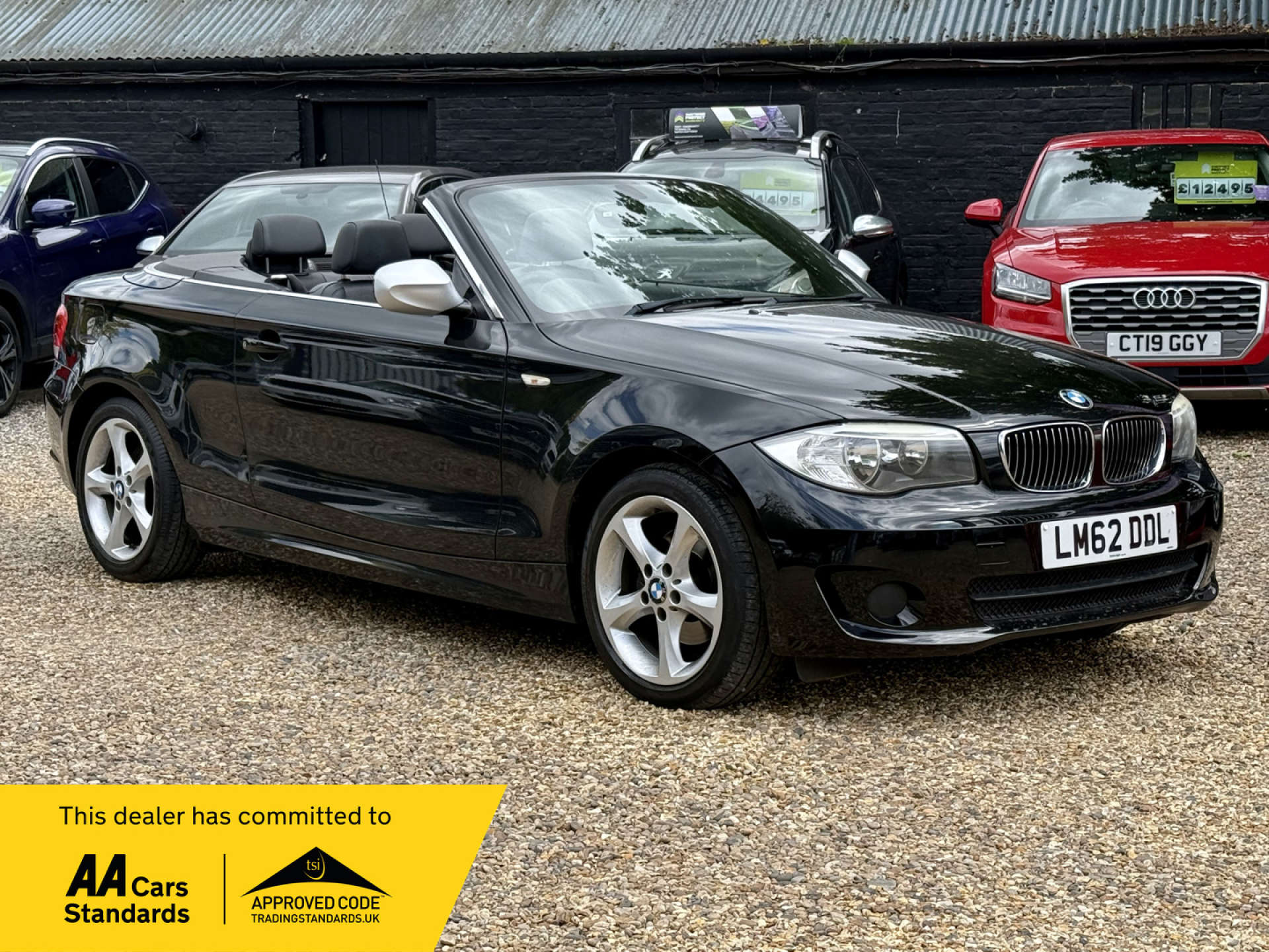 2012 BMW 1 SERIES 2.0 120D EXCLUSIVE EDITION AUTO 2DR 38,090 MILES 2012 AUTOMATIC DIESEL BLACK... photo