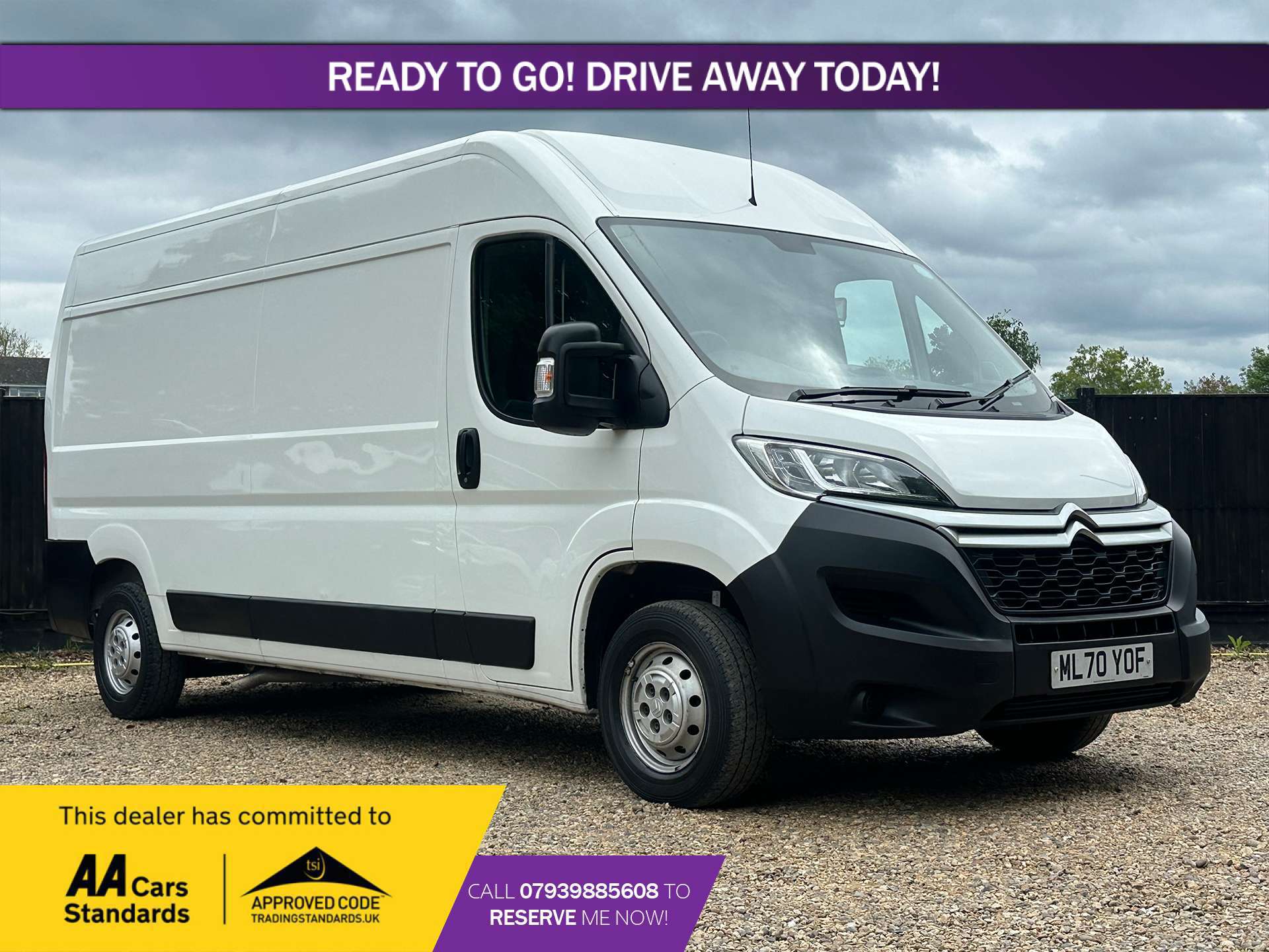 CITROEN RELAY 2.2 Relay 35 L3H2 Enterprise Blue HDi S/S