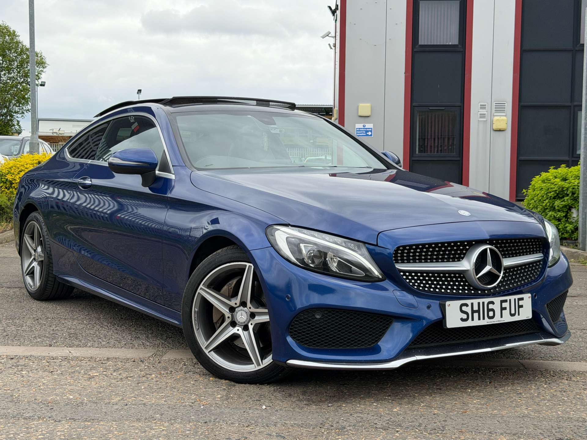 2016 Mercedes-Benz C-Class 2.1d C220d AMG Line (170bhp) (Premium)(s/s) Coupe 2d 9G-Tronic Plus