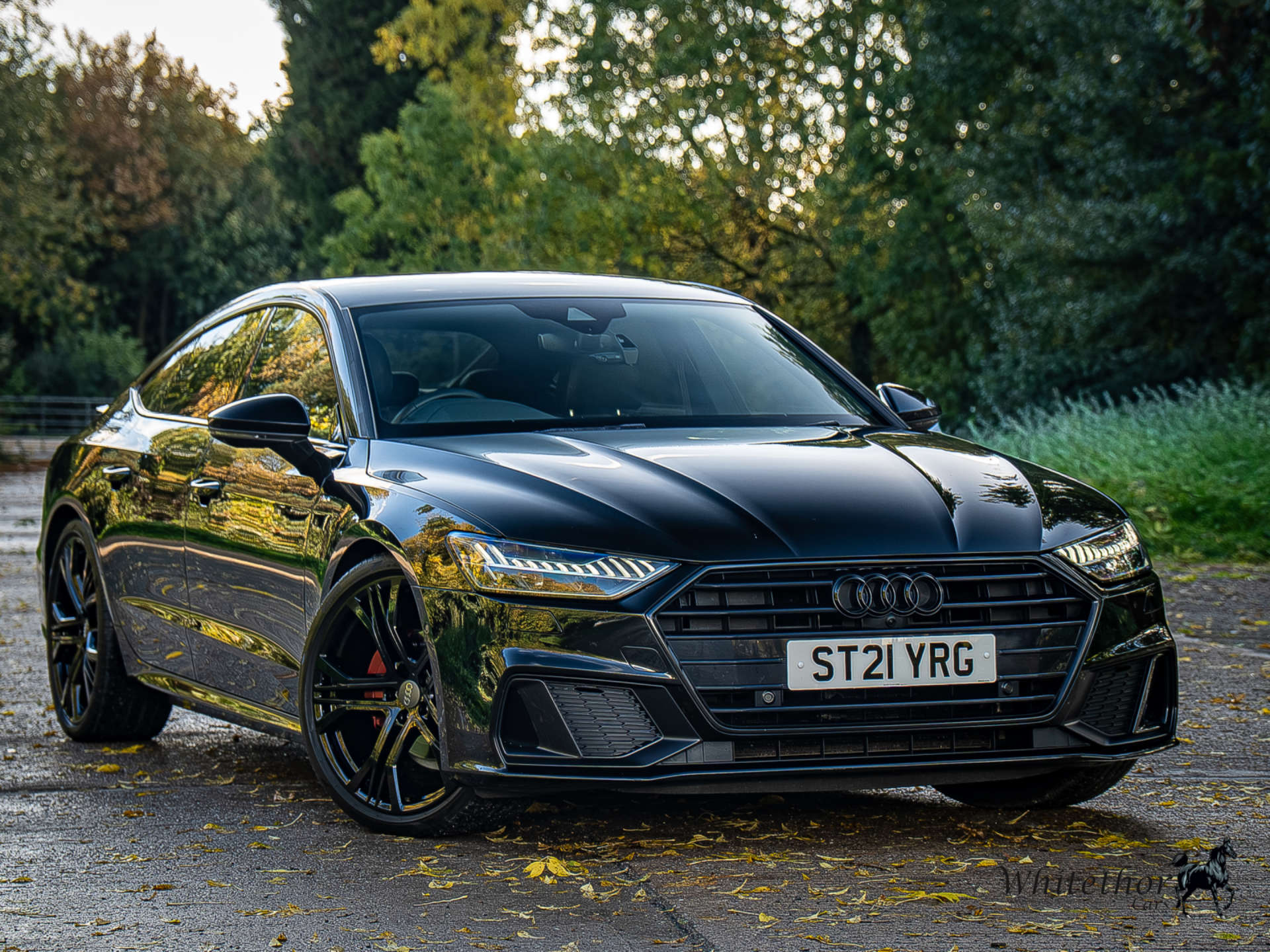 Black 2021 Audi A7 Hatchback Front-wheel drive Automatic