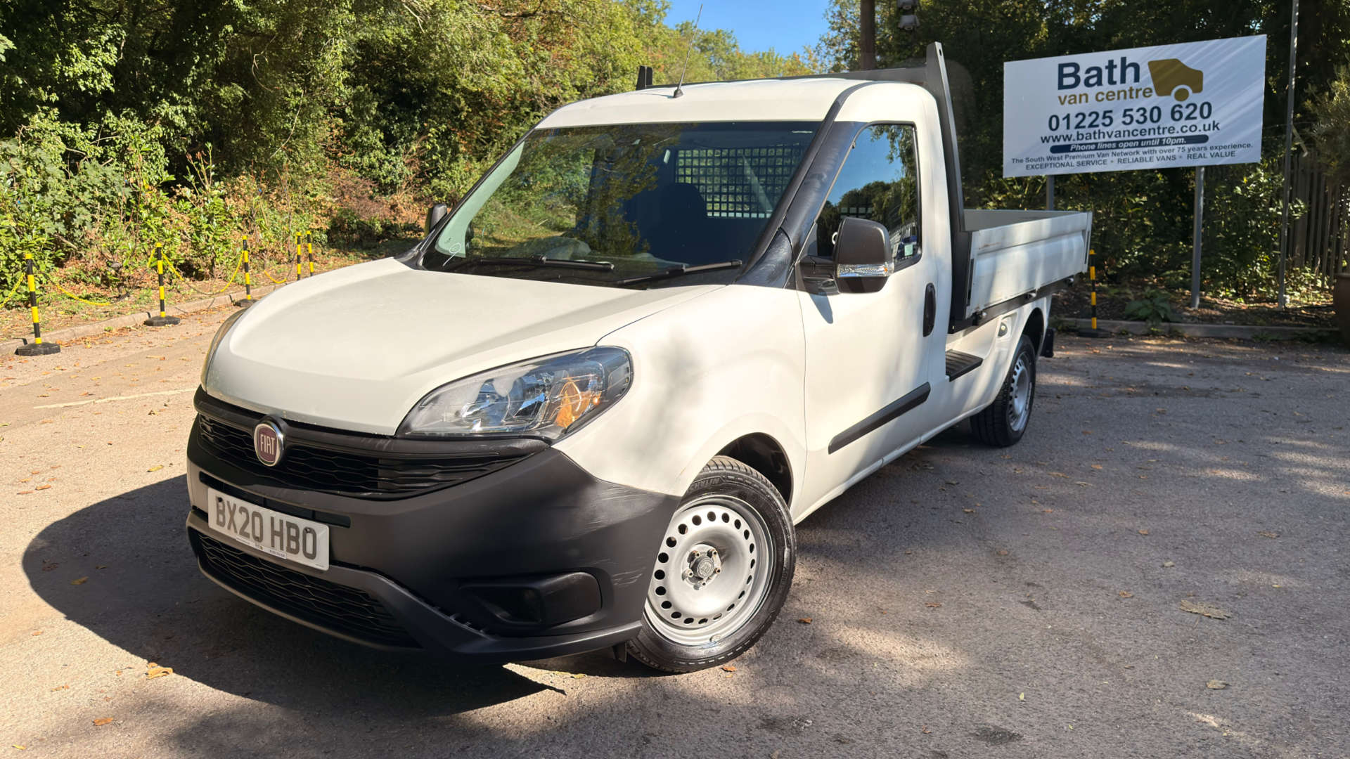 White 2020 Fiat Doblo Van Front-wheel drive Manual